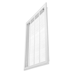 Return Air Filter Grille, Fits W20 x H25 Inch Duct Opening, Filter Not Included, Return Air Vent Cover for Wall