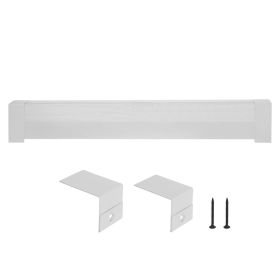 Baseboard Heater Covers, Basic Series 4 ft Standard Electric Heating Unit Front Cover for Home Improvement, Heavy-duty Steel